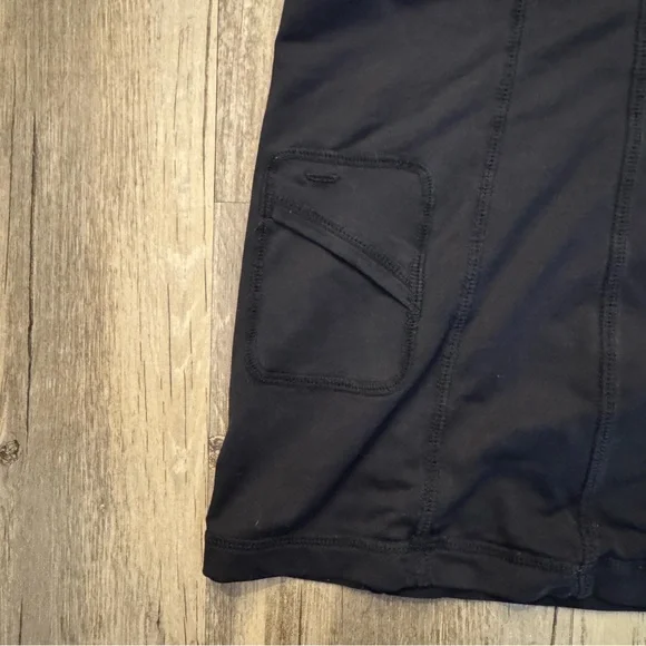 Black Lululemon Pleated Tank Top - Picture 4 of 8